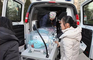 定西县妇婴监护型护送